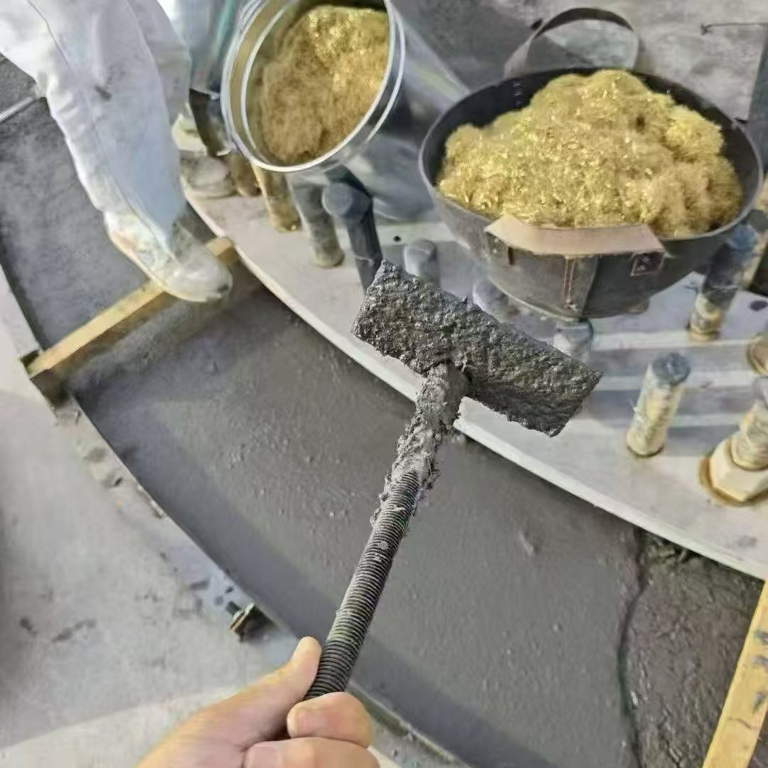 吉水C120钢纤维高强无收灌浆料 轧机压缩机汽轮机发电机锻压设备底座灌浆材料